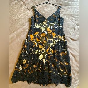DVF Silk dress size 4